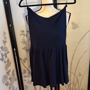 Women's Zara Navy Knit Mini Dress or Strapless Top